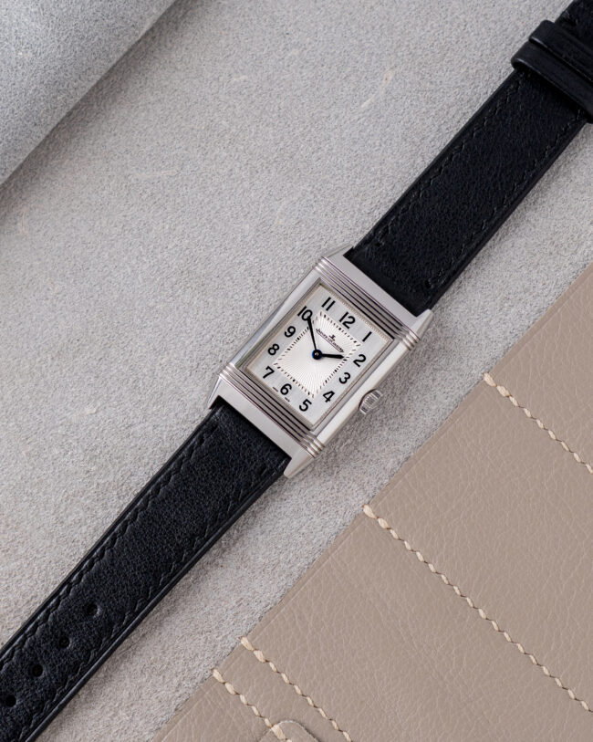Black Cowhide Slim Strap11