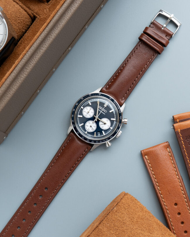 Dark Brown Vachetta Signature Strap2121