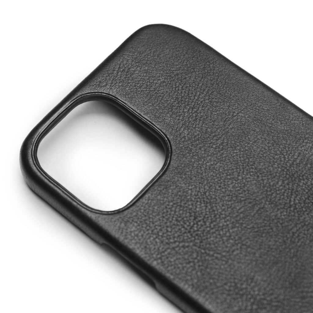 iPhone Leather Case Basic Black 100 Handmade Cowhide