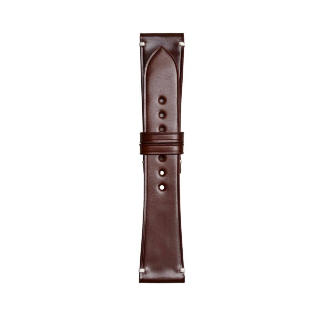 brown-shell-cordovan-simple-watch-strap-3