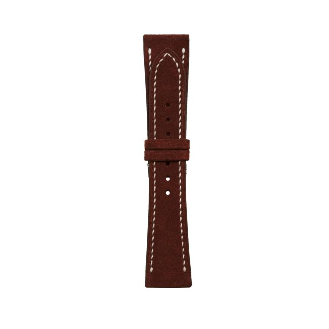 dark-brown-suede-slim-leather-watch-strap-3