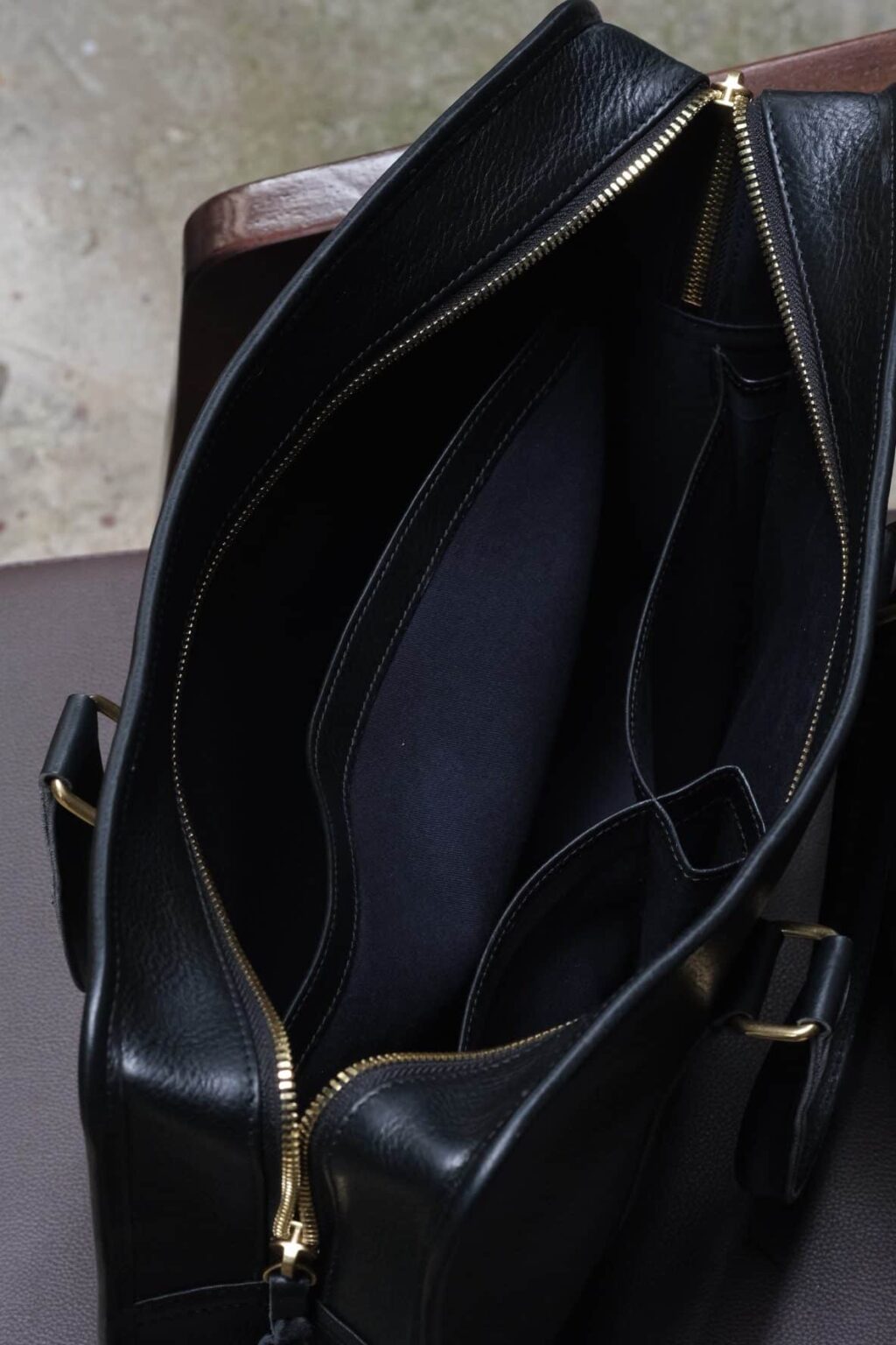 Carryall Briefcase Classic Handmade Leather Briefcase