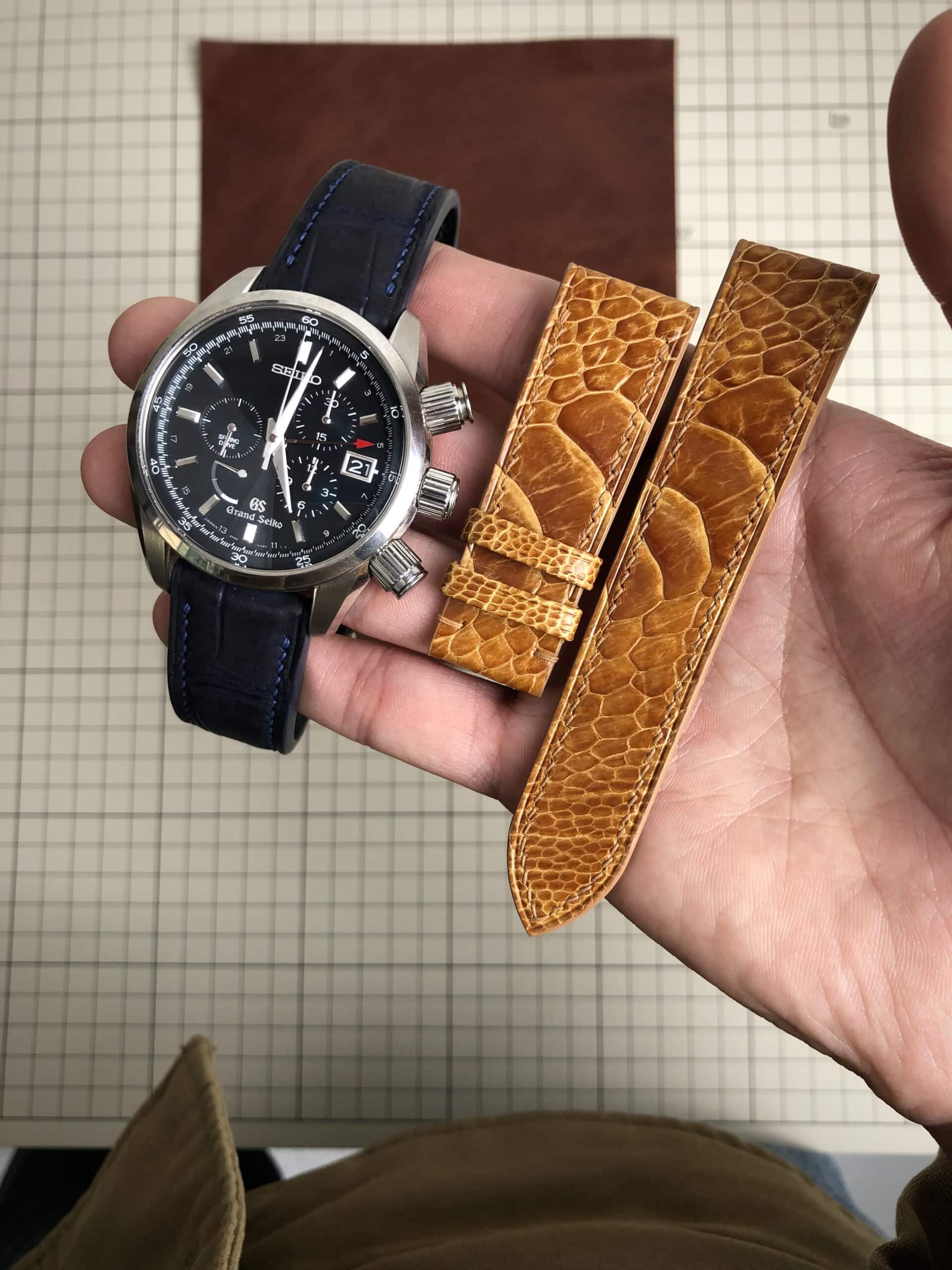 Hoa Sa Handmade Leather Watch Strap