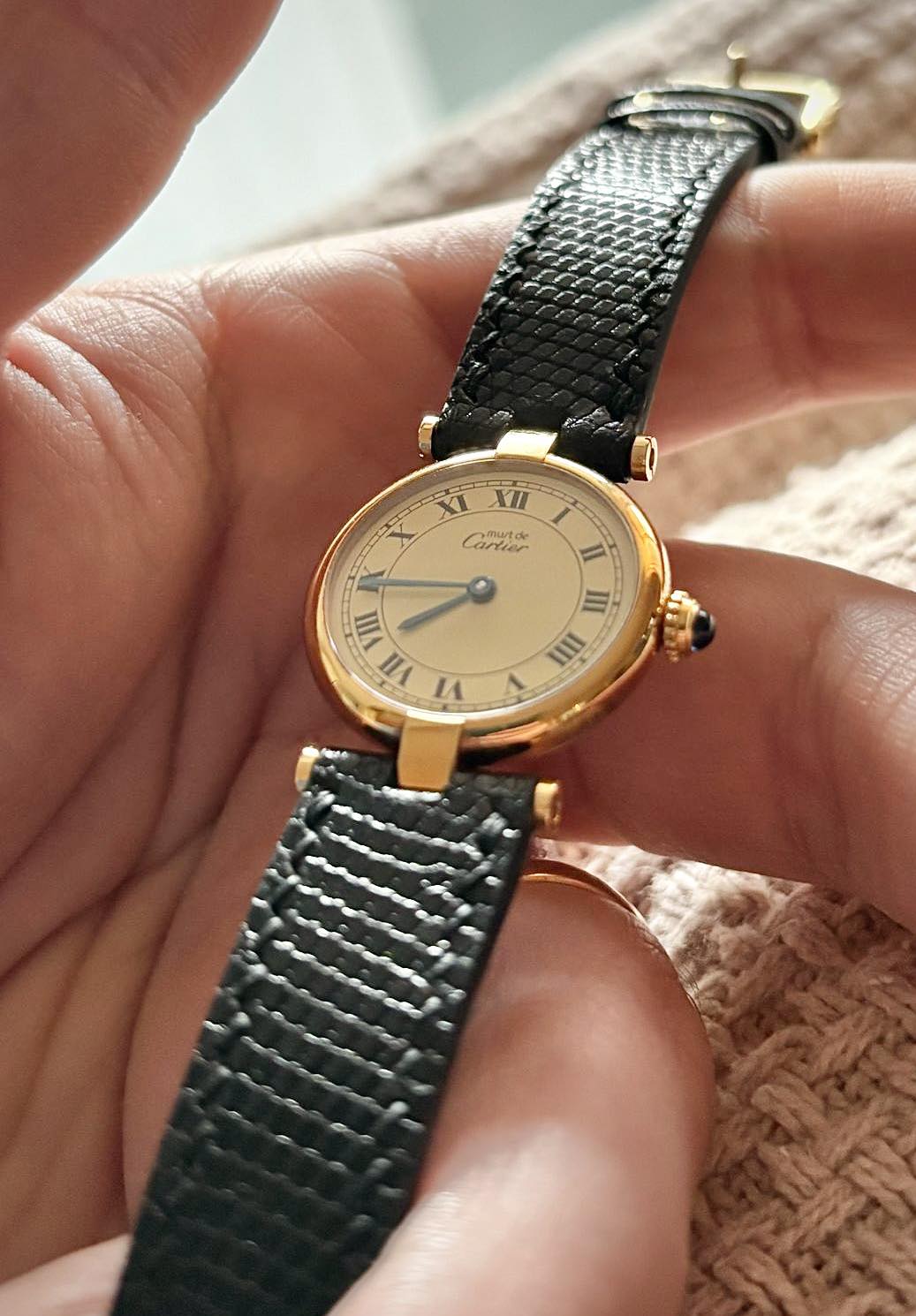 Watch Strap for Must de Cartier123