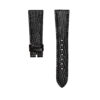 black lizard slim leather watch strap 1