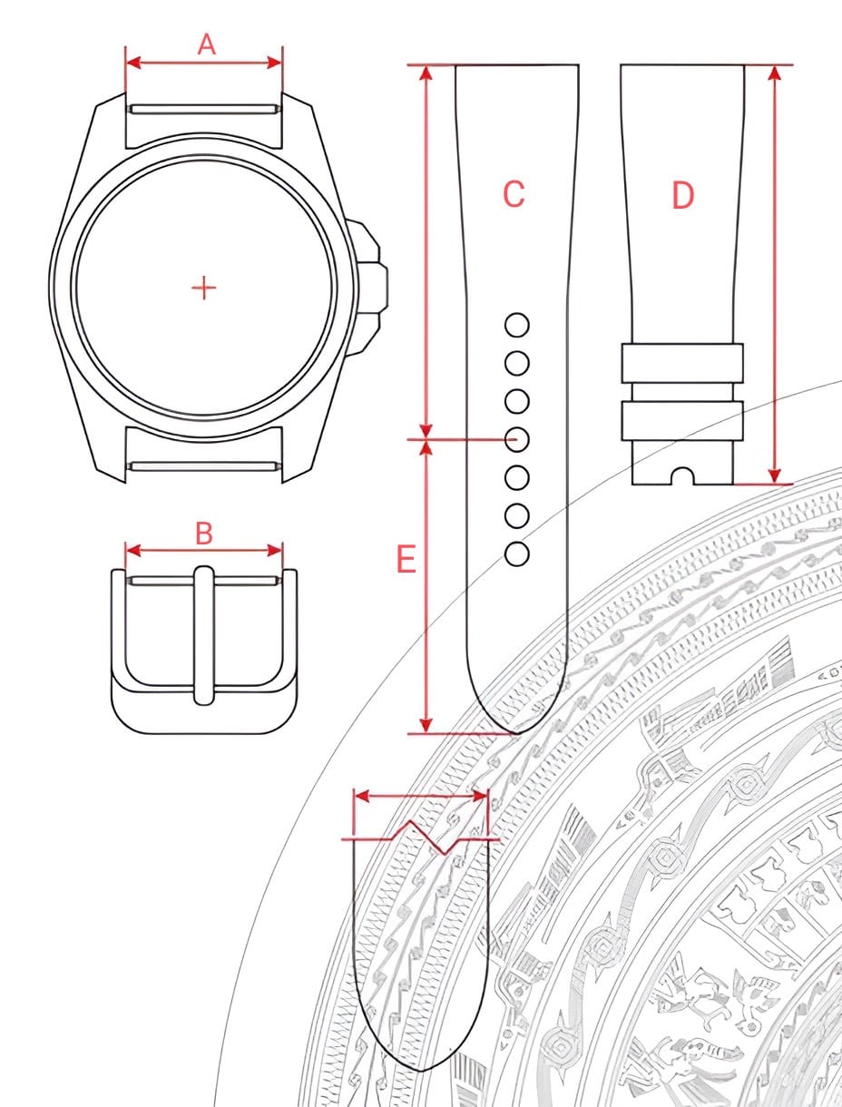 How-to-mesure-your-wrist-leather-strap