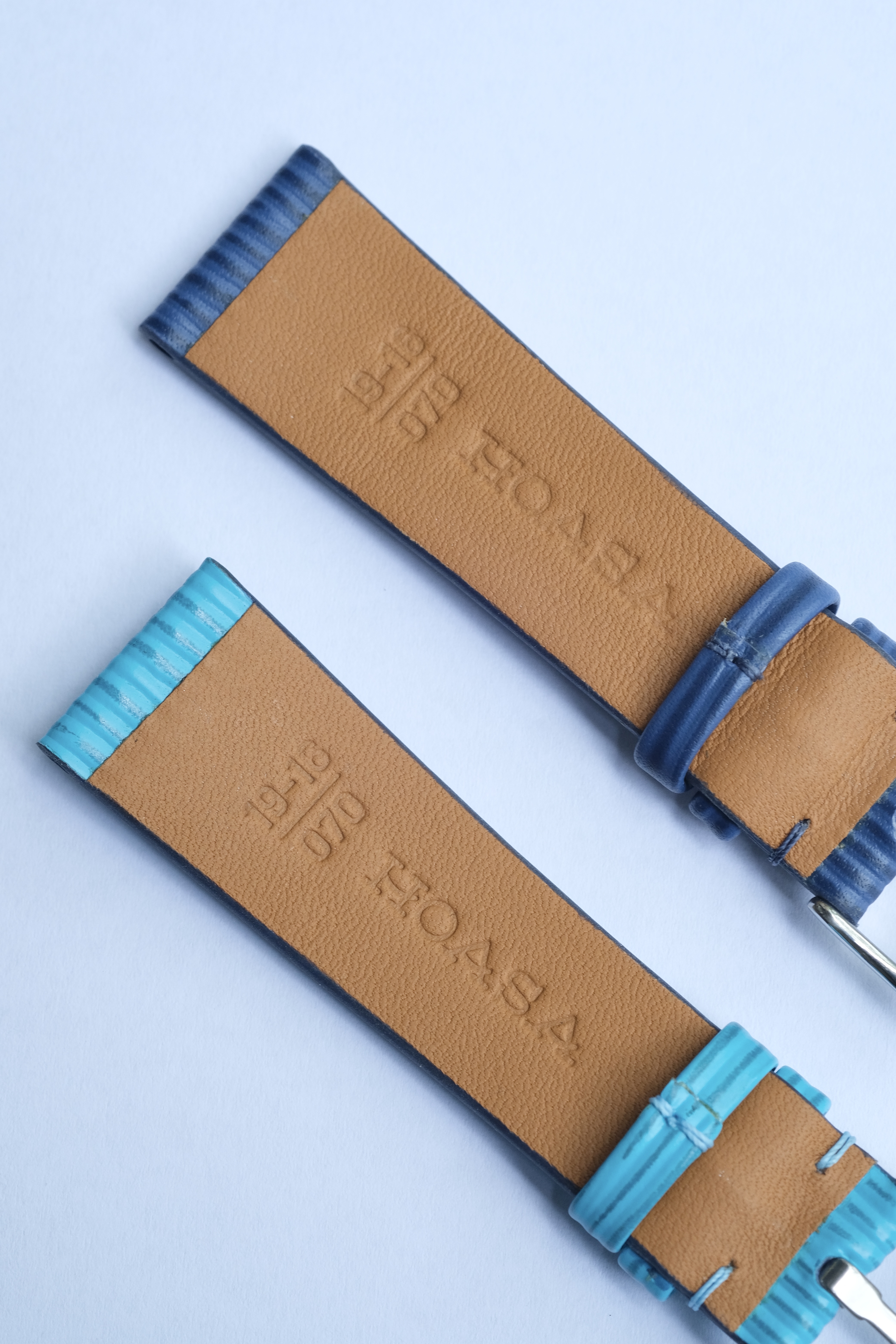 Calfskin Watch Strap – Tiffany Waves Texture2121