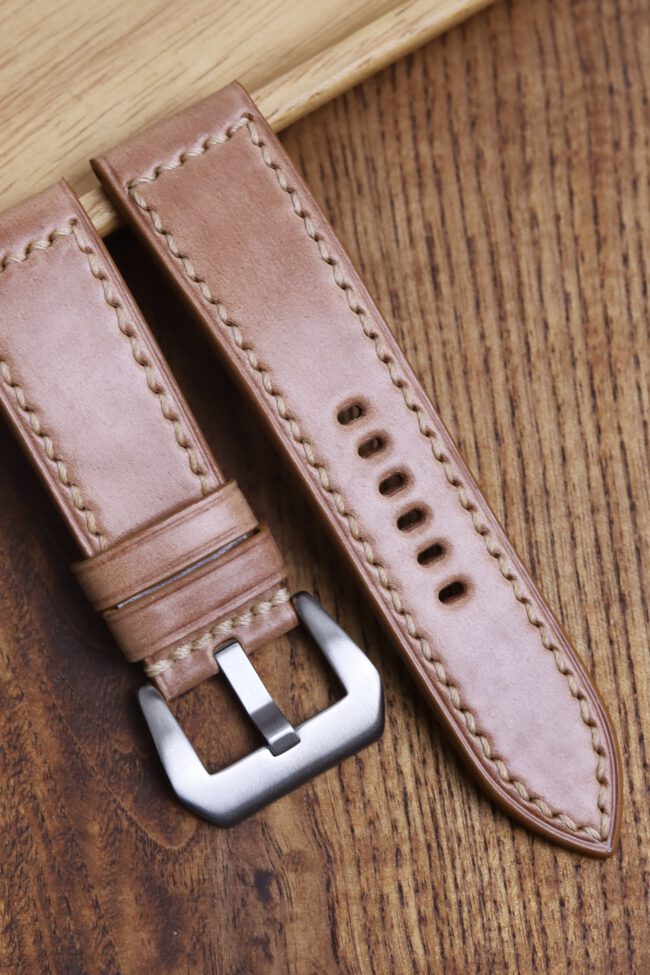 Natural Shell Cordovan Strap (Panerai)2