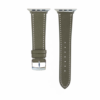 Olive Epsom Leather Apple Watch Strap