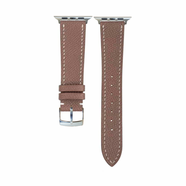 Tan Epsom Leather Apple Watch Strap