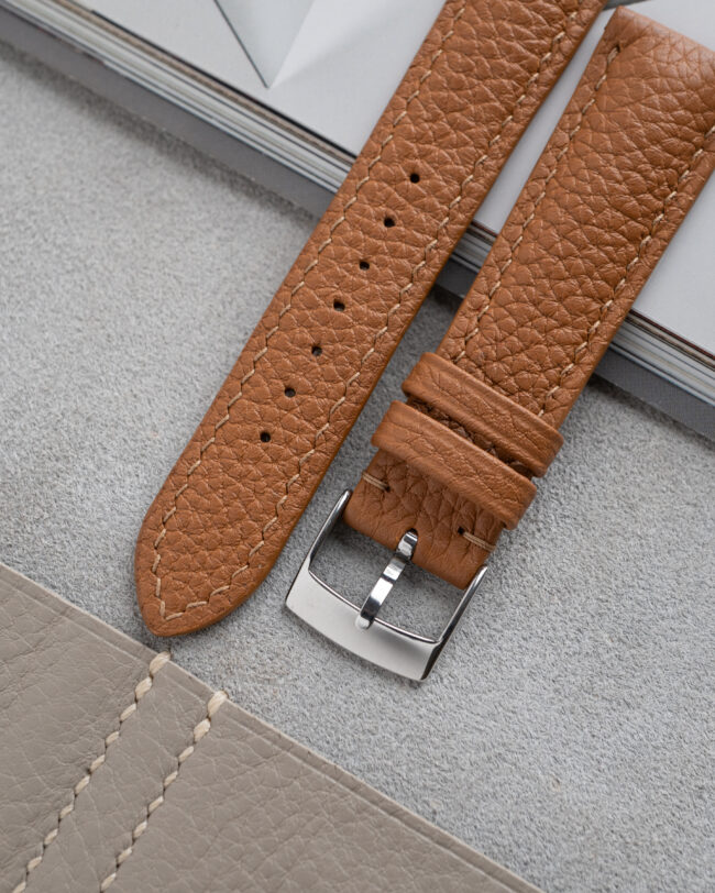 Tan Togo Leather Signature1
