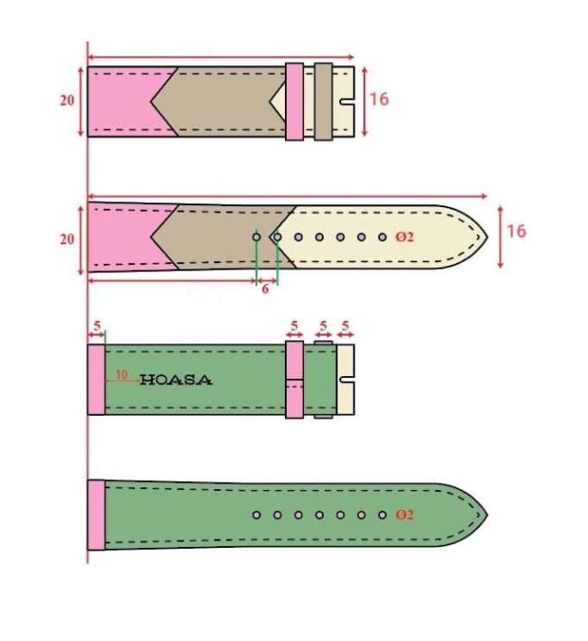 Epsom Slim For MAURICE DE MAURIAC (20mm-16mm)1