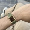 Stingray Strap For Cartier Tank Must (Green)