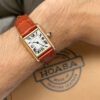 Tobaco Alligator Strap Cartier Tank4