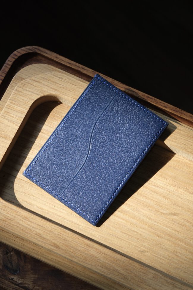 Goatskin Leather Card Holder - Card Wallet5