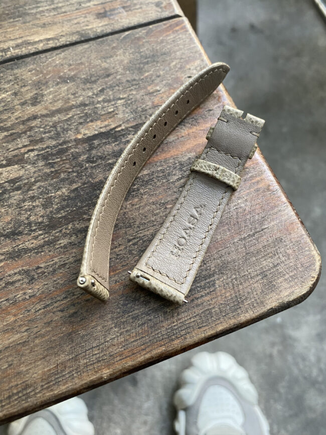 Taiga leather strap (FOLDED EDGE)2