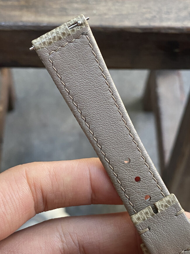 Taiga leather strap (FOLDED EDGE)6