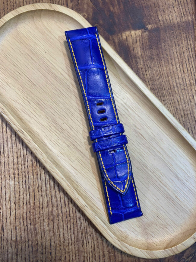 Blue Alligator Panerai Watch Strap213