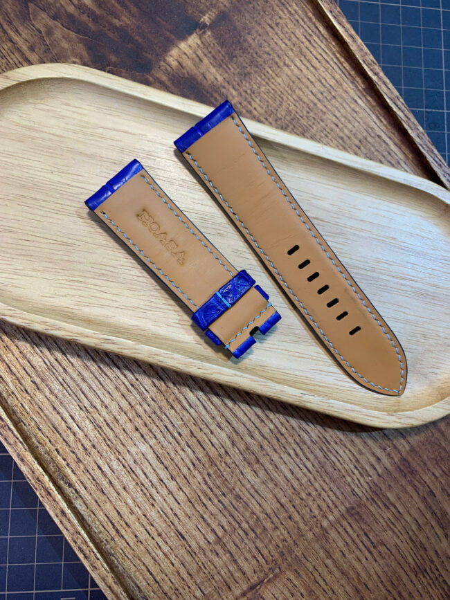 Blue Alligator Panerai Watch Strap3