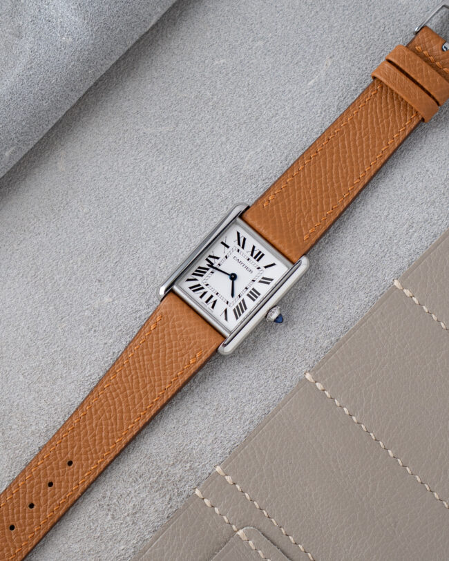 Gold Epsom Strap for Cartier Tank2121212121