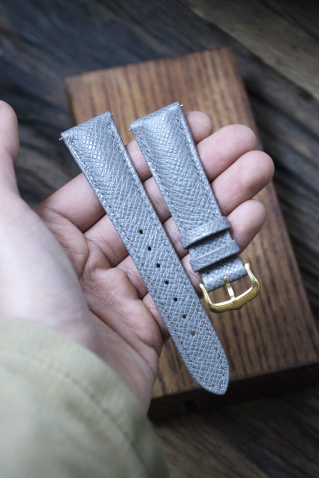 Grey Taiga Siganature Strap (FOLDED EDGE)