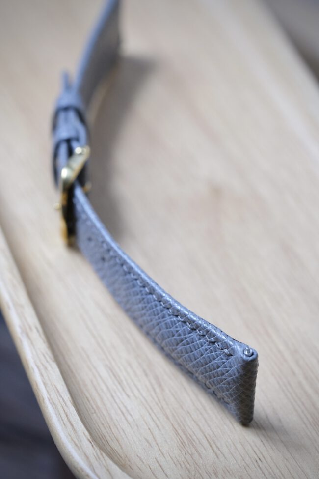 Grey Taiga Siganature Strap (FOLDED EDGE)3