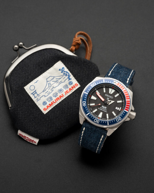 Indigo Raw Denim Strap (FOLDED EDGE)5