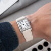 White Epsom Strap for Cartier Tank2121212121