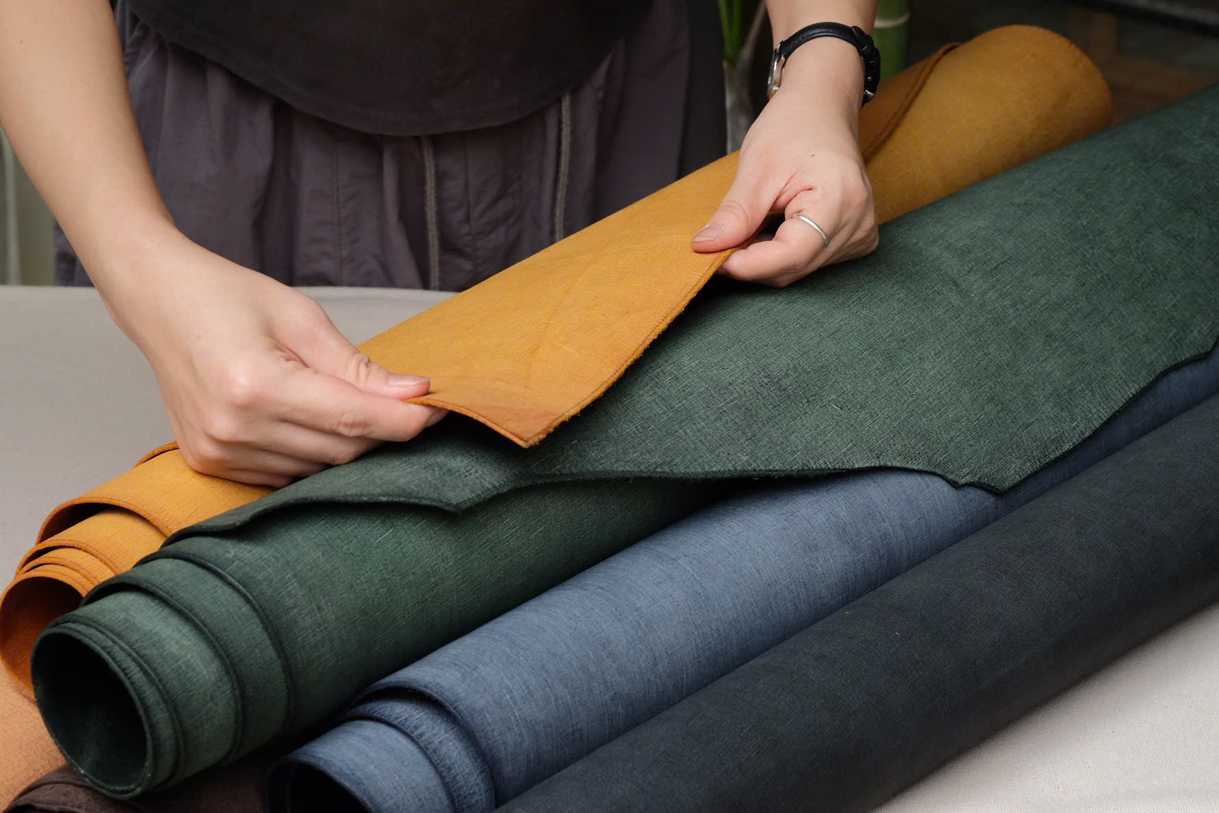 Discover the Art of Detail: Babele Leather Slim Strap Collection by Hoa Sa 2 Babele Slim Straps