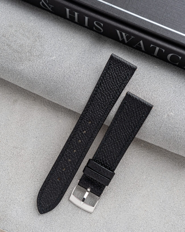 Black Epsom Slim Strap3