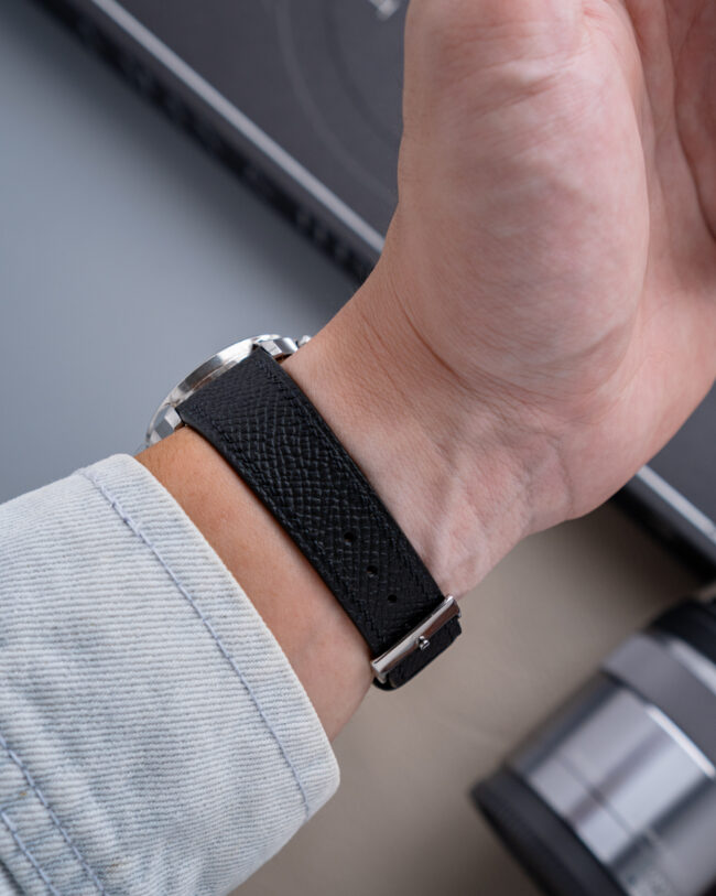 Black Epsom Slim Strap5