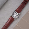 Burgundy Alligator Signature for Cartier Tank