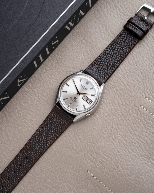 Dark Brown Epsom Slim Strap