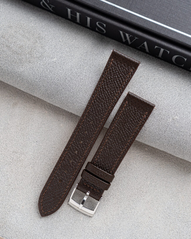 Dark Brown Epsom Slim Strap5