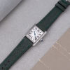 Dark Green Chevre Strap for Cartier Tank