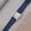 Dark Navy Chevre Strap for Cartier Tank