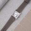 Grey Chevre Strap for Cartier Tank
