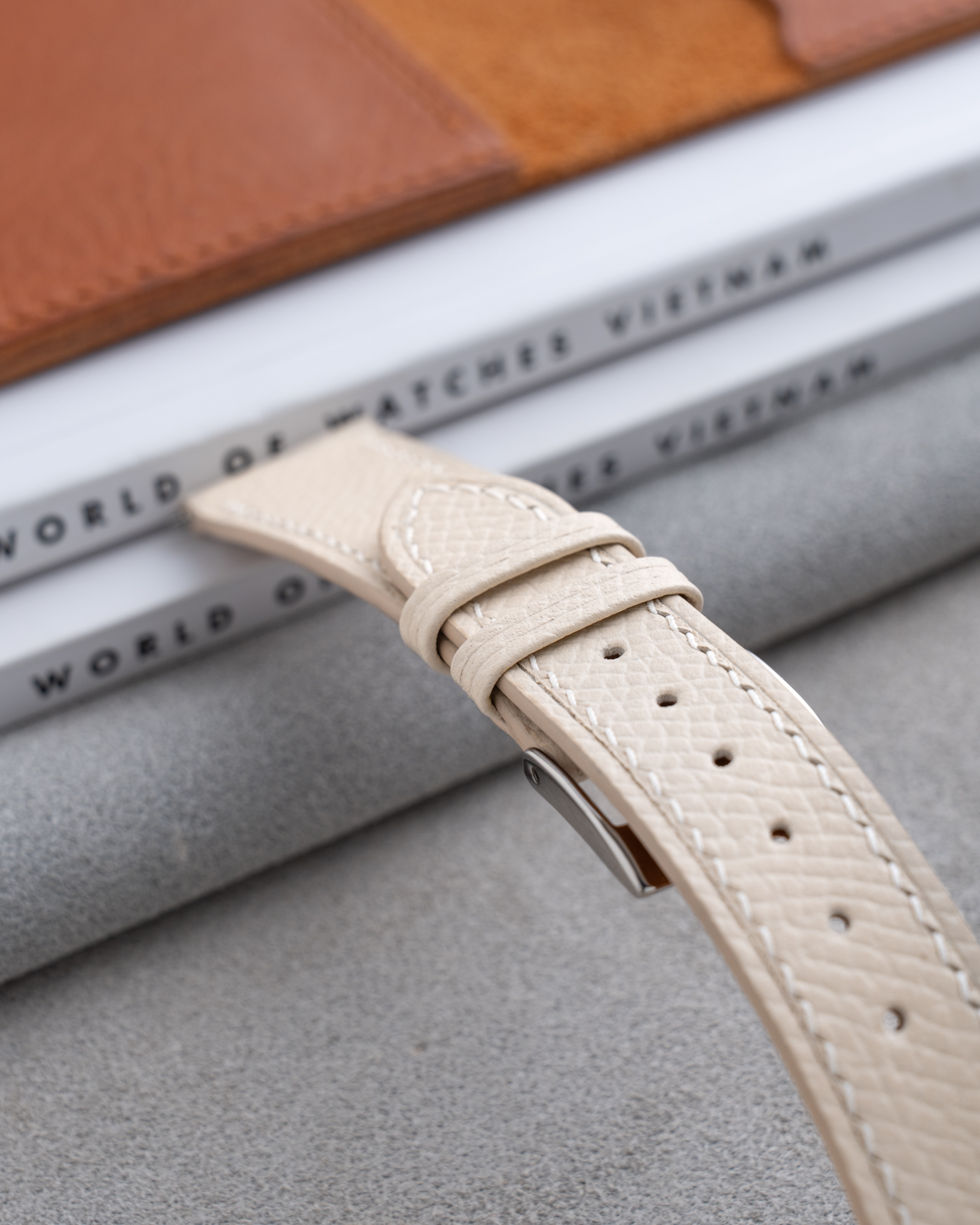 Ivory Epsom Slim Strap 17 Ivory Epsom Slim Strap213