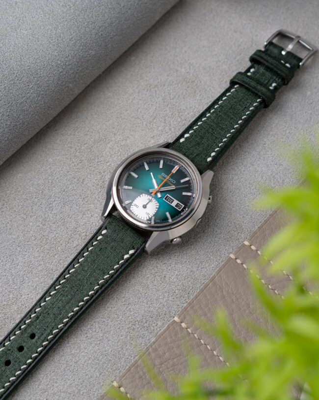 Moss Green Babele Slim Strap1
