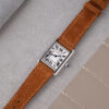 Tan Suede Strap for Cartier Tank