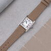 Taupe Chevre Strap for Cartier Tank