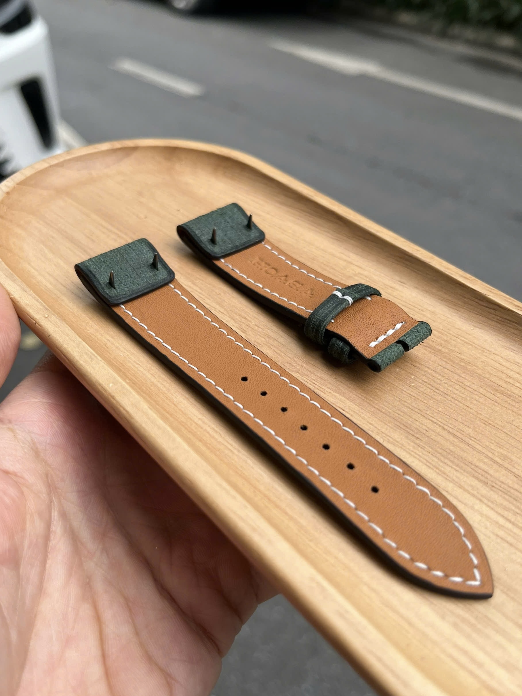 Babele Leather Fixed Bars Strap9