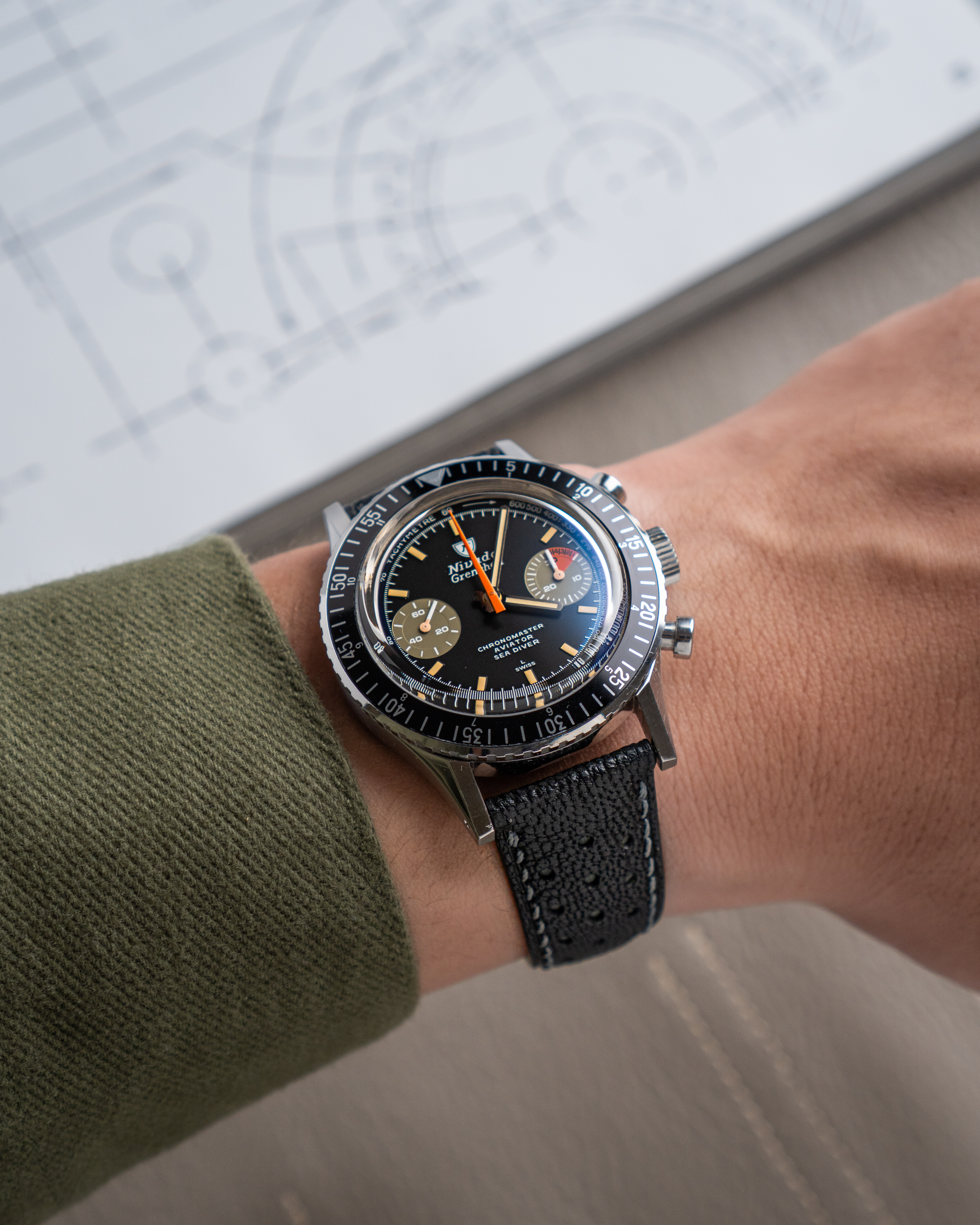 Elevate Your Nivada Watch with Leather Racing Straps by Hoa Sa1