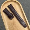 Dark Brown Alligator Strap For IWC Pilot (Clasp style)