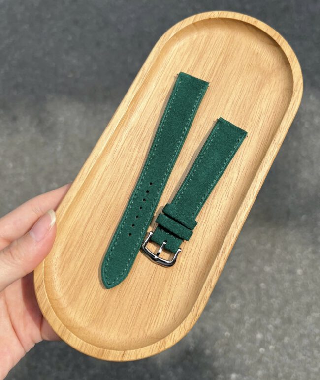Green Suede Strap for Tank Solo