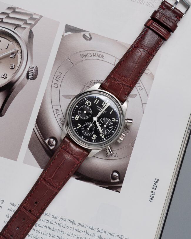 Burgundy Alligator Signature Strap
