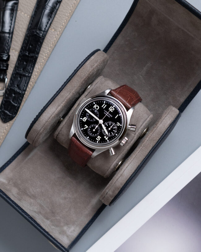 Burgundy Alligator Signature Strap3