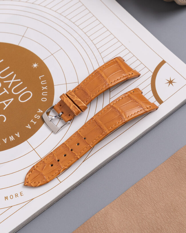 Honey Alligator Strap For Patek Philippe Nautilus