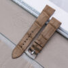Nubuck Alligator Strap (ALLIGATOR FLANK LINING)