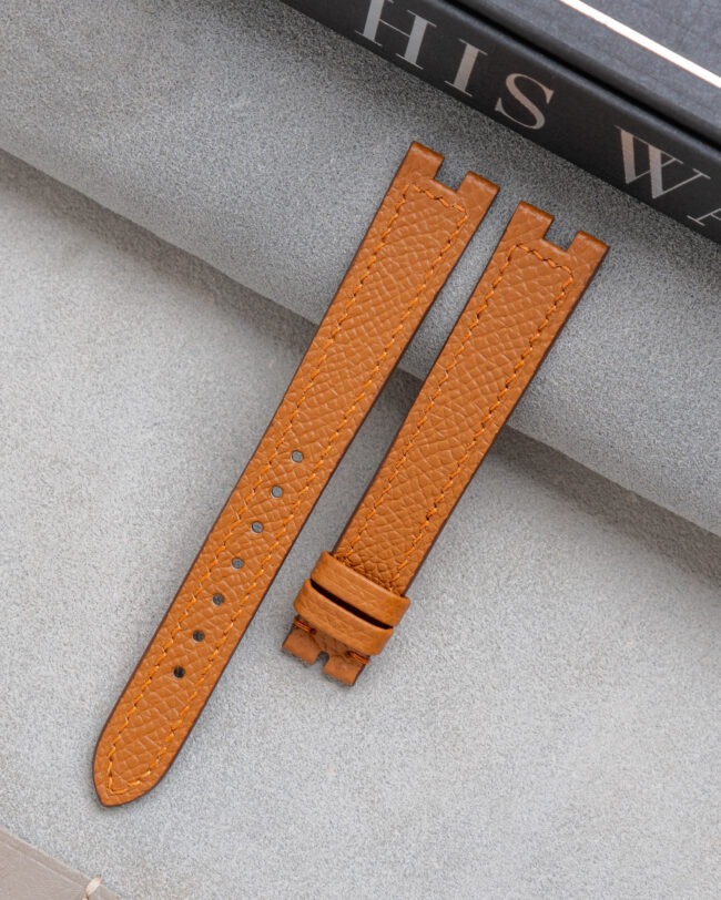Golden Epsom Strap for Must de Cartier